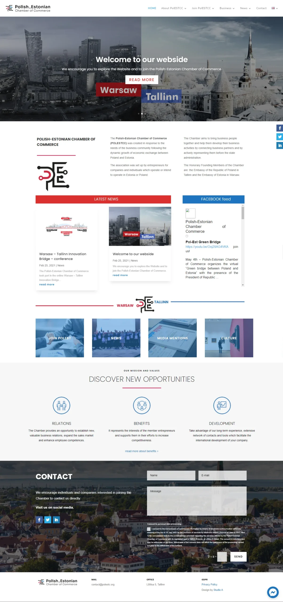 POLESTC strona internetowa